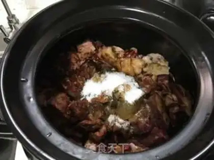 Make Secret cow radish step 3