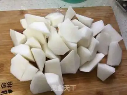 Make Secret cow radish step 6