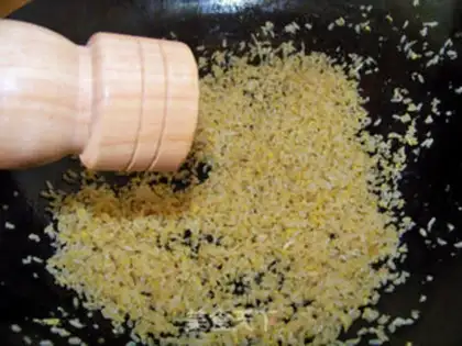 Make Egg fried rice step 3