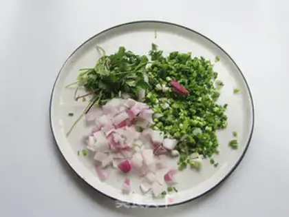 Make Garlic tofu step 2