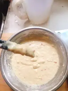Make Sausage eggcake step 4