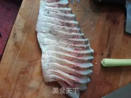 Make Open the mackerel step 2