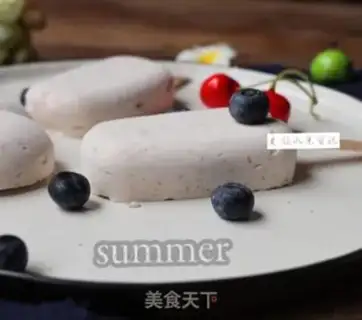 Make Wheat fruit ice cream step 5