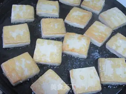 Make Garlic tofu step 4