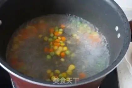 Make Egg and vegetable salad step 1