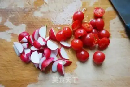 Make Egg and vegetable salad step 2