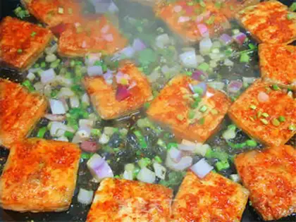 Make Garlic tofu step 6