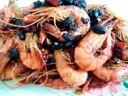 Make Shrimp with fragrance sauce step 4