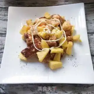 Make Pineapple and shrimp step 5