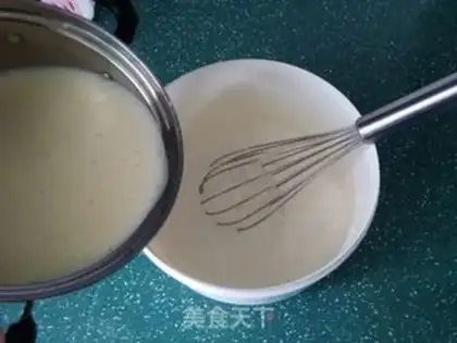 Make Blueberry jam ice cream step 5