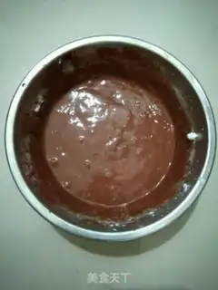 Make Red velvet bean cream cake step 4