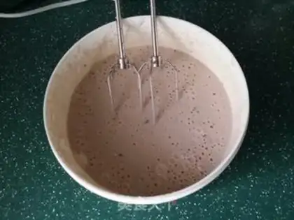 Make Blueberry jam ice cream step 7