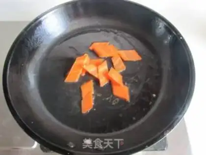 Make Wood carrots for Dutch beans step 4