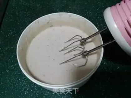 Make Blueberry jam ice cream step 9