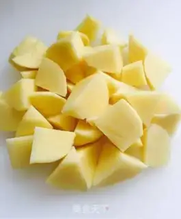 Make Potato chicken step 1