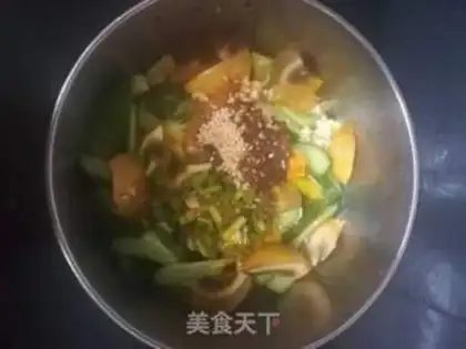 Make Pumpkin cucumber step 4