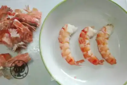 Make Spring rolls step 2