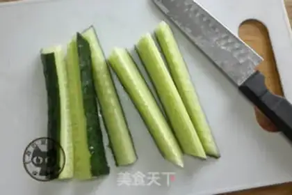 Make Spring rolls step 5