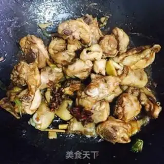 Make Potato chicken step 8