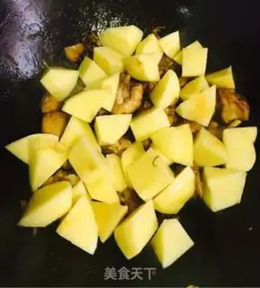 Make Potato chicken step 9