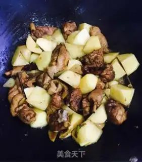 Make Potato chicken step 10