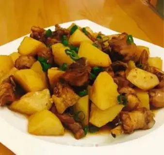 Make Potato chicken step 14