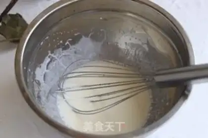 Make Six inches of light cream in the air step 2
