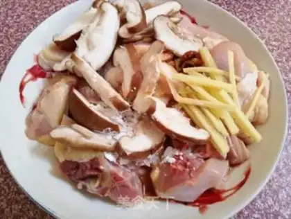 Make Frozen mushrooms and chickens step 5