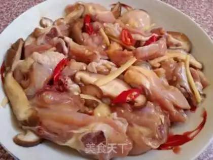 Make Frozen mushrooms and chickens step 7