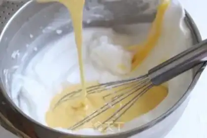 Make Six inches of light cream in the air step 8