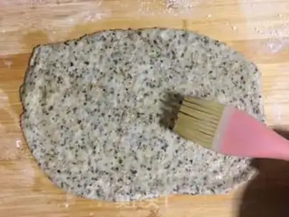 Make Roller sesame cookies step 5