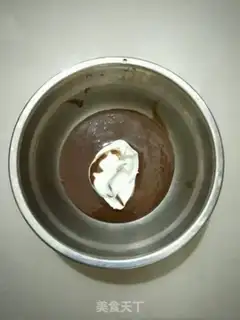 Make Caramel chocolate mousse step 5