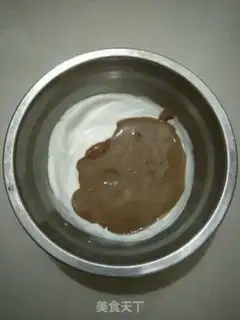 Make Caramel chocolate mousse step 6