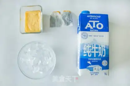 Make Slipped with sweet tea and pudding step 0