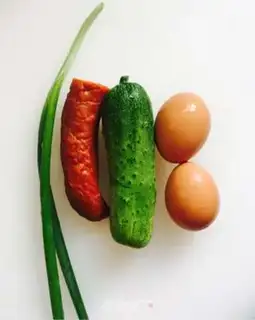 Make Egg fried rice step 0