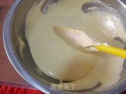Make Red sugar, red date, twirl cake step 10
