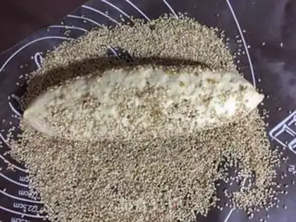 Make Sesame packs of dairy peanuts step 9