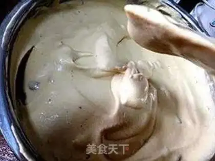 Make Red sugar, red date, twirl cake step 15