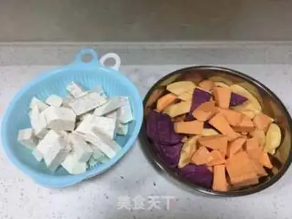 Make Anti-salt potato step 1