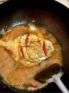 Make Red-burned mackerel step 7