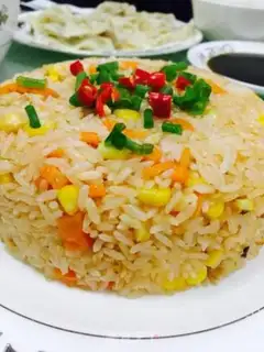 Make Cheese fried rice step 2
