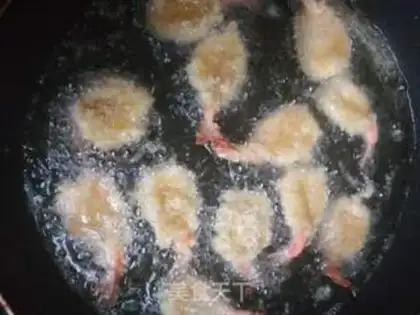 Make Butterfly shrimp step 9