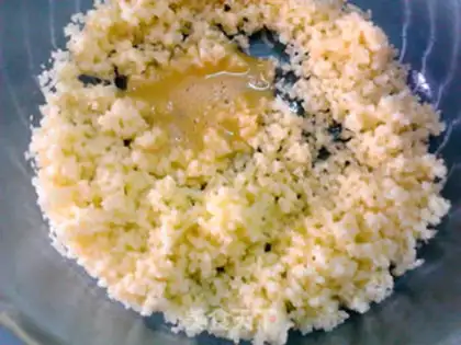 Make Cream Karsda Puff Circle step 4