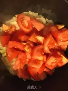 Make Tomato cod soup step 2