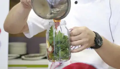 Make Summer Vietnamese prawn salad step 1