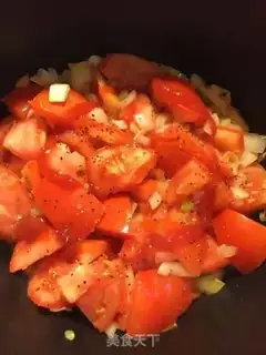 Make Tomato cod soup step 3