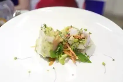 Make Summer Vietnamese prawn salad step 6