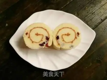 Make Cranberry roll step 15