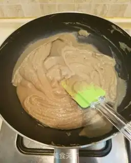 Make Green bean cake step 7