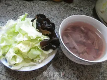 Make Black-muck cabbage step 0